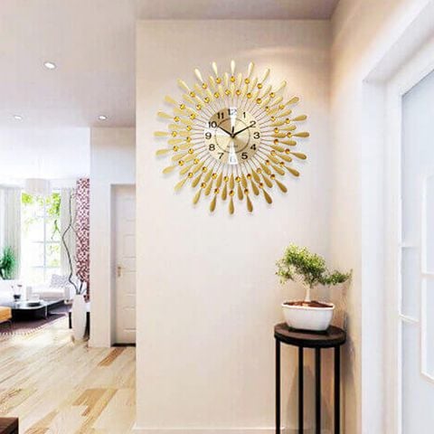 Đồng hồ trang trí nghệ thuật giọt nước 1245V