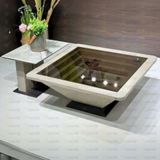 Bàn trà đôi vuông HB80