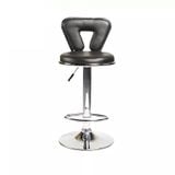 Ghế bar da tam giác chân trụ xoay DPE21