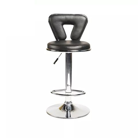 Ghế bar da tam giác chân trụ xoay DPE21