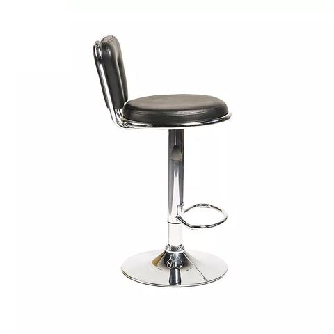 Ghế bar da tam giác chân trụ xoay DPE21