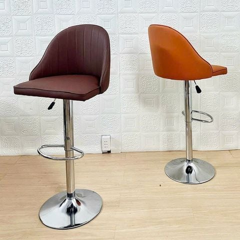 Ghế bar da chân xoay DPE29A