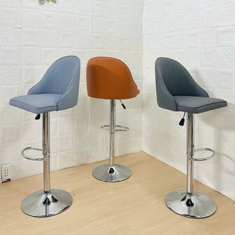 Ghế bar da chân xoay DPE29A