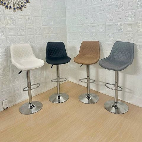 Ghế bar da chân xoay DPE27