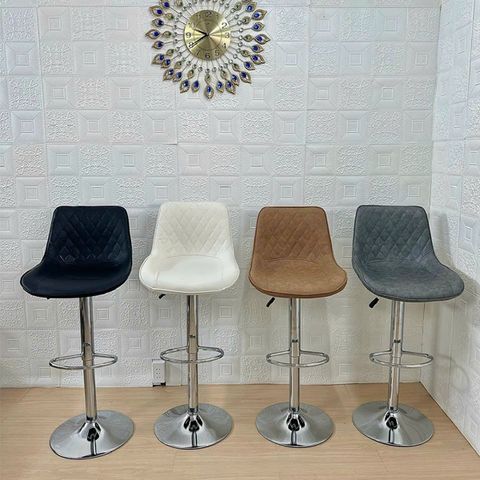 Ghế bar da chân xoay DPE27