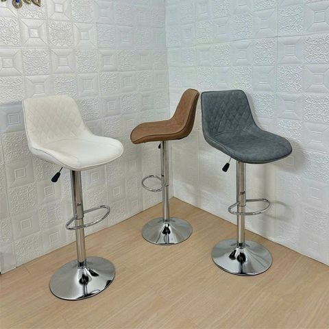 Ghế bar da chân xoay DPE27