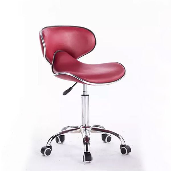 Ghế cafe mặt nệm da trụ chân xoay DPAC1