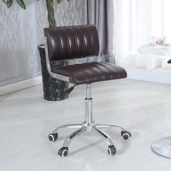 Ghế cafe đệm vuông chân bánh xe xoay DPAC5