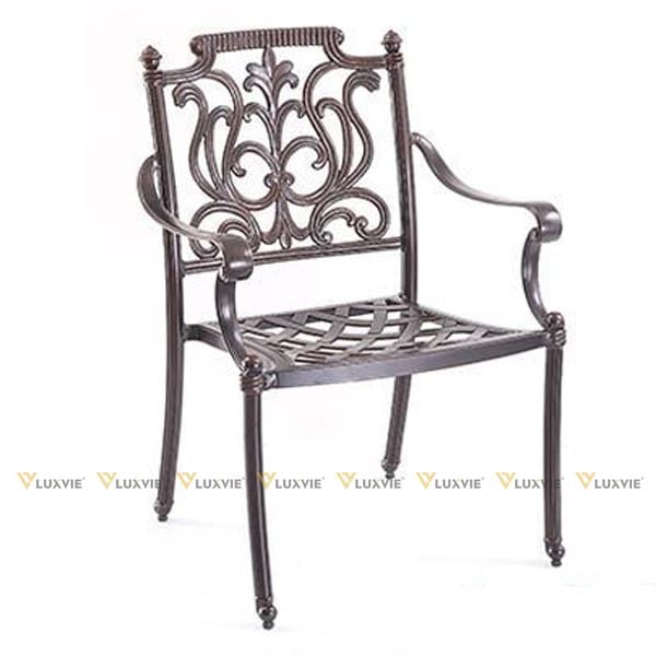 Ghế ngoài trời nhôm đúc SV009