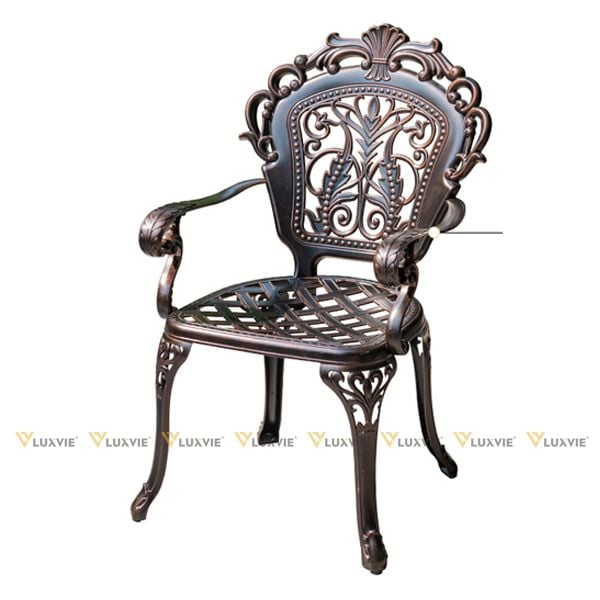 Ghế ngoài trời nhôm đúc SV013