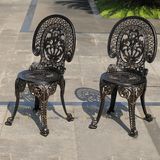 ghế nhôm đúc ngoài trời