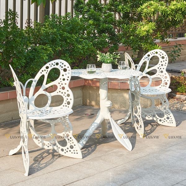 Bộ bàn ghế sân vườn BN033 + Ghế SV022