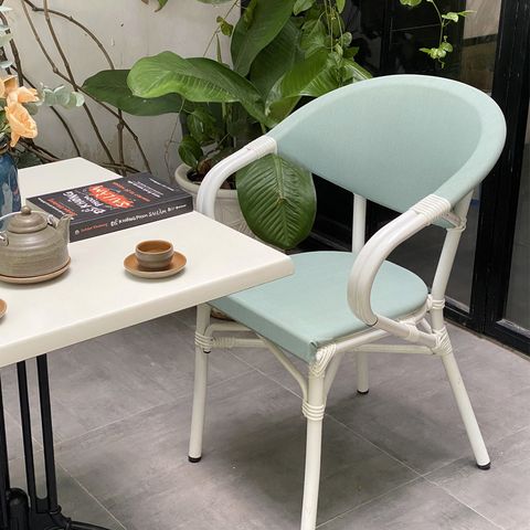Bộ bàn ghế cafe ngoài trời VT + Ghế GC01X