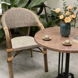Bộ bàn ghế cafe ngoài trời TG + Ghế I37