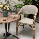 Bộ bàn ghế cafe ngoài trời TG + Ghế I37
