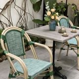 Bộ bàn ghế cafe ngoài trời VX + Ghế GC082