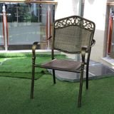 Bộ bàn ghế nhôm ngoài trời BN18M + Ghế GN05