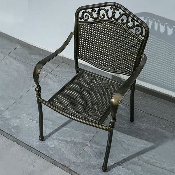 Ghế Ngoài Trời Nhôm Đúc GN05