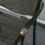 Ghế Ngoài Trời Nhôm Đúc GN05