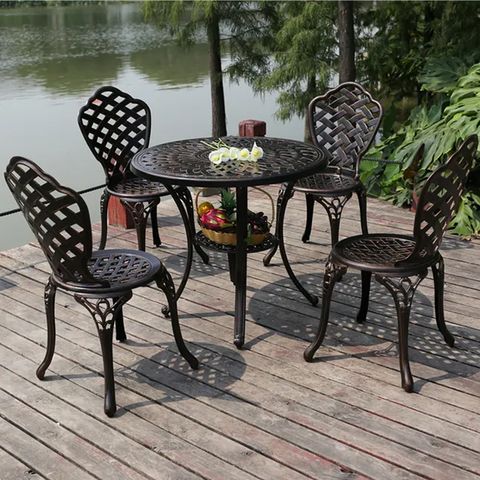 Ghế Ngoài Trời Nhôm Đúc GNN03