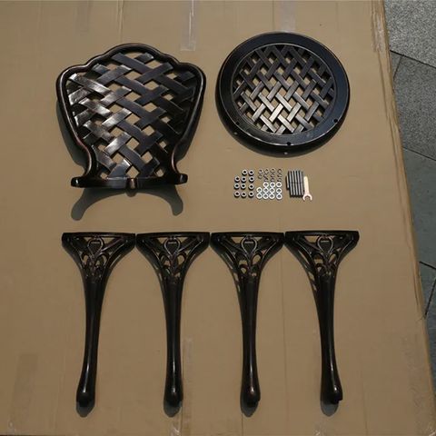 Ghế Ngoài Trời Nhôm Đúc GNN03
