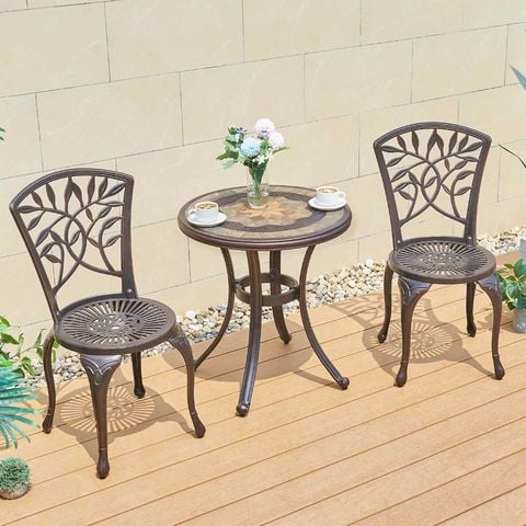 Ghế Ngoài Trời Nhôm Đúc H60