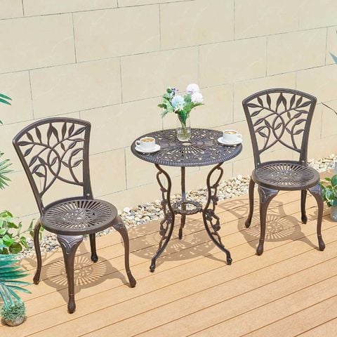 Ghế Ngoài Trời Nhôm Đúc H60