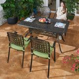 Bàn sân vườn chữ nhật BN04CN (không gồm ghế)