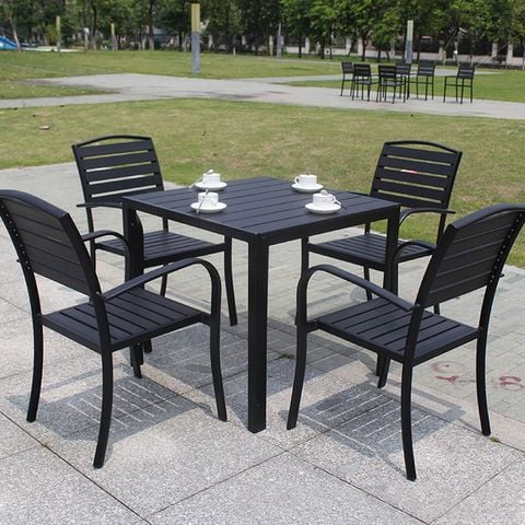 Bộ bàn ghế sân vườn HPD8 + Ghế HPG6