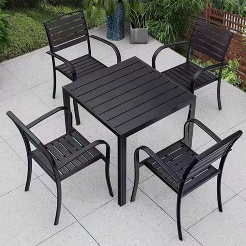 Bộ bàn ghế sân vườn HPD8 + Ghế HPG6