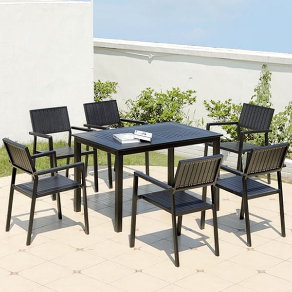 Bộ bàn ghế sân vườn DPBV21B + Ghế LU1016C