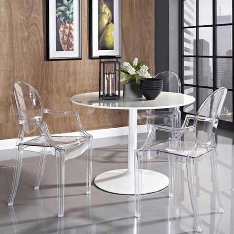 Ghế nhựa trong suốt HSCF024