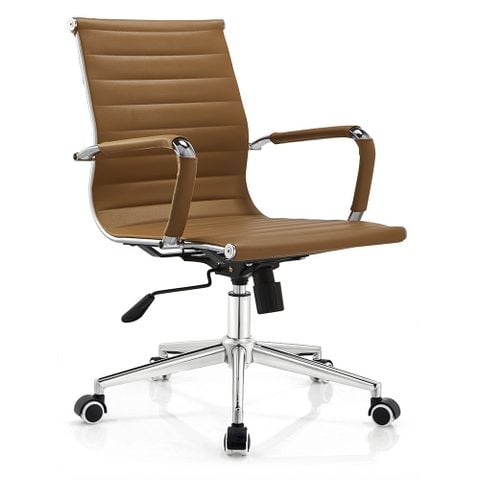 Ghế da xoay lưng thấp HSVP004B