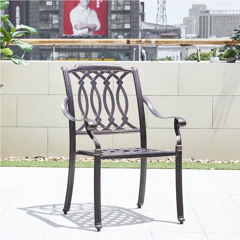 Ghế Ngoài Trời Nhôm Đúc I1