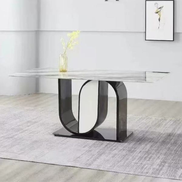 Bàn ăn mặt đá Dynamic (không gồm ghế)