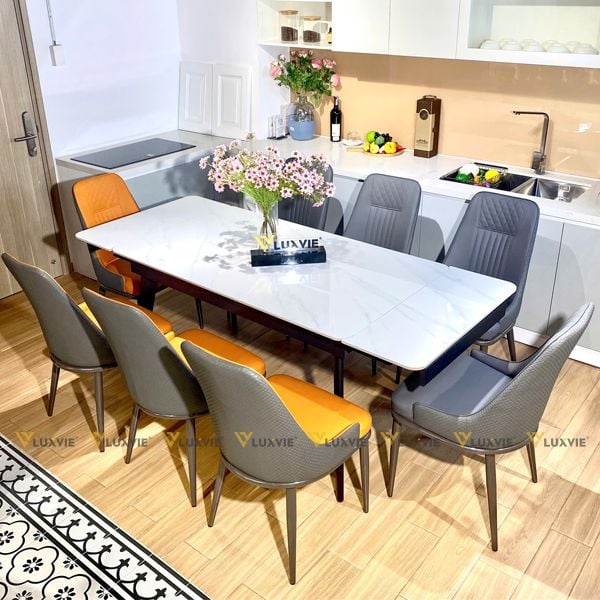 Bàn ăn mặt đá thông minh Razor (không gồm ghế)