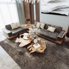 BỘ SOFA GÓC GỖ NYOKO DLUX03