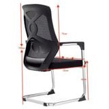 Ghế quỳ phòng họp nệm lưới TKA03-