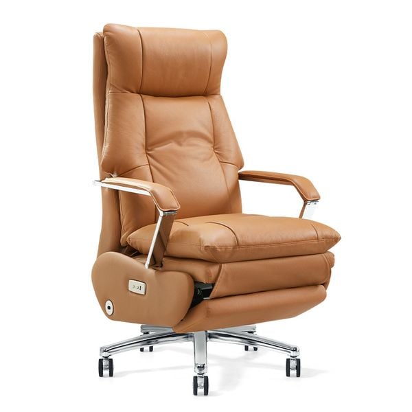Ghế giám đốc da bò TKT12