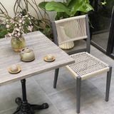 Bộ bàn ghế cafe ngoài trời VX + Ghế GR01