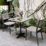 Bộ bàn ghế cafe ngoài trời VX + Ghế GR01