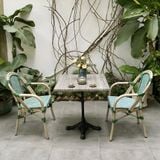 Bộ bàn ghế cafe ngoài trời VX + Ghế GC082