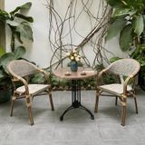 Bộ bàn ghế cafe ngoài trời TG + Ghế I37