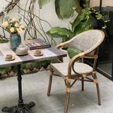 Bộ bàn ghế cafe ngoài trời VG75 + Ghế I37