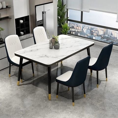 Bàn ăn mặt đá cao cấp Hebe (không gồm ghế)