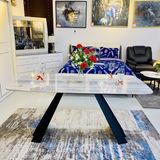 Bàn ăn mặt đá cao cấp Lana (không gồm ghế)