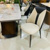 Bộ bàn ăn thông minh mặt đá Lazio + ghế Yatoro