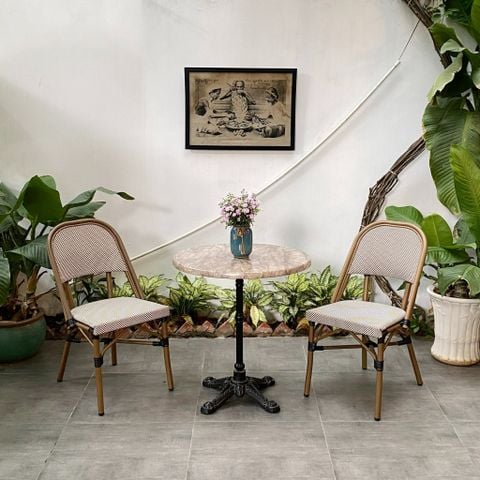 bàn ghế ngoài trời luxvie