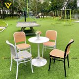 Bộ bàn ghế cafe DPB9 + Ghế S3042