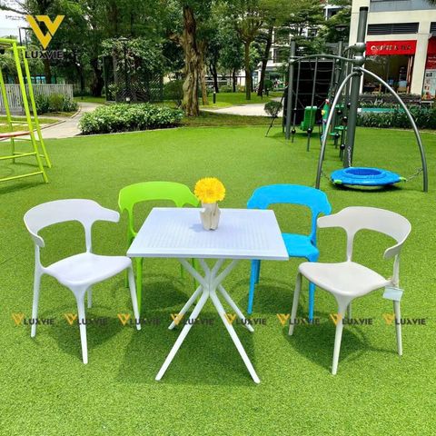Bộ bàn ghế cafe S3024 + Ghế S3001